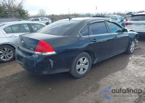 2008 Chevrolet Impala Lt из США, поврежденный, VIN 2G1WT58K981245506
